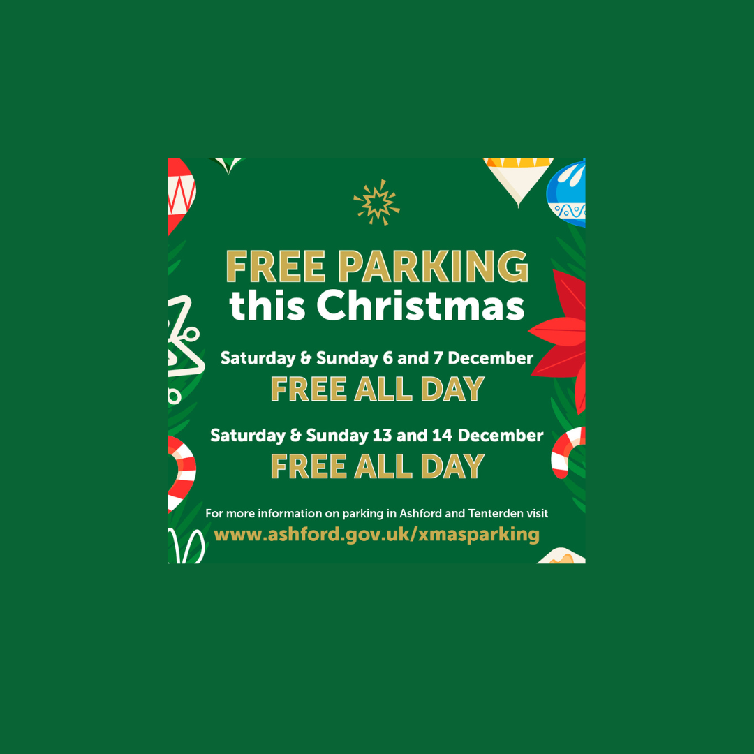 FREE Parking in Ashford!