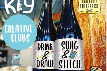 Swig & Stitch and Drink & Draw