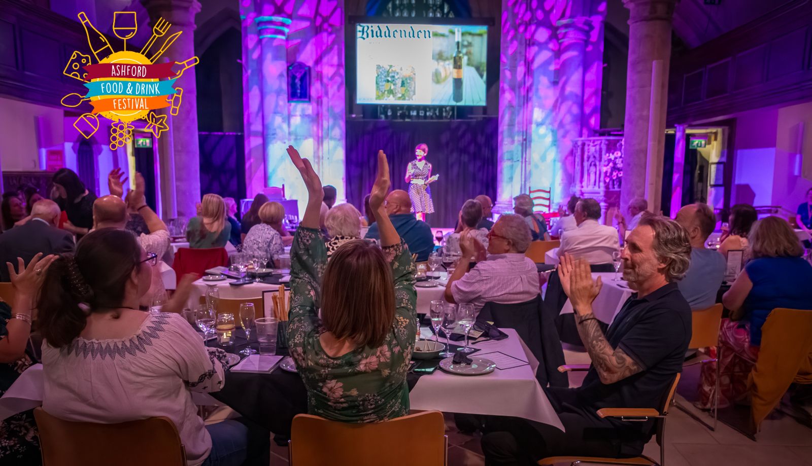 An Evening With Wine Garden of England