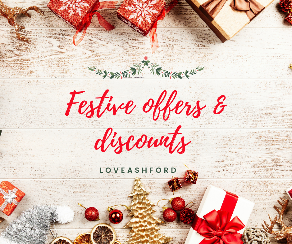 Festive offers & discounts in Ashford Town Centre